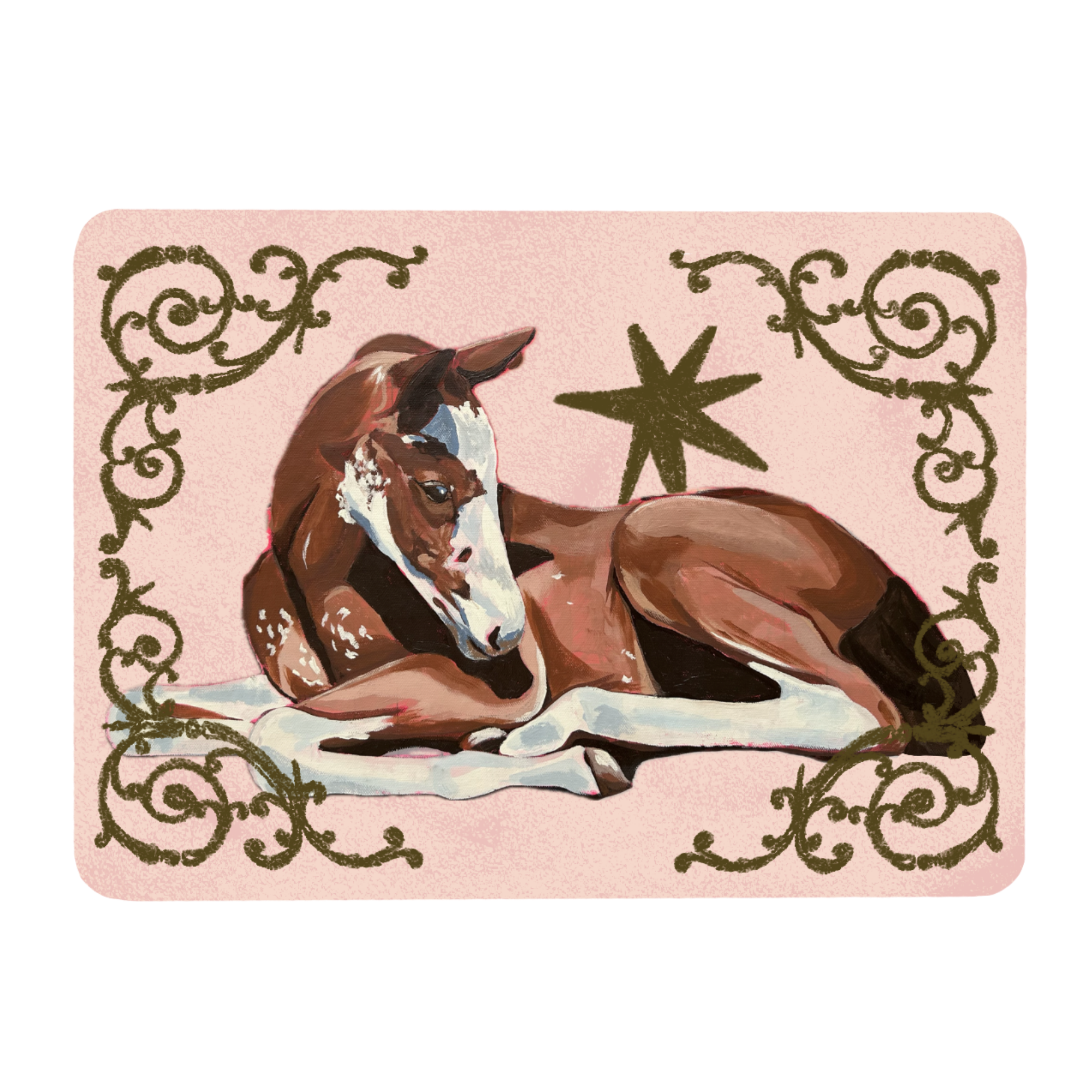 Horse sticker