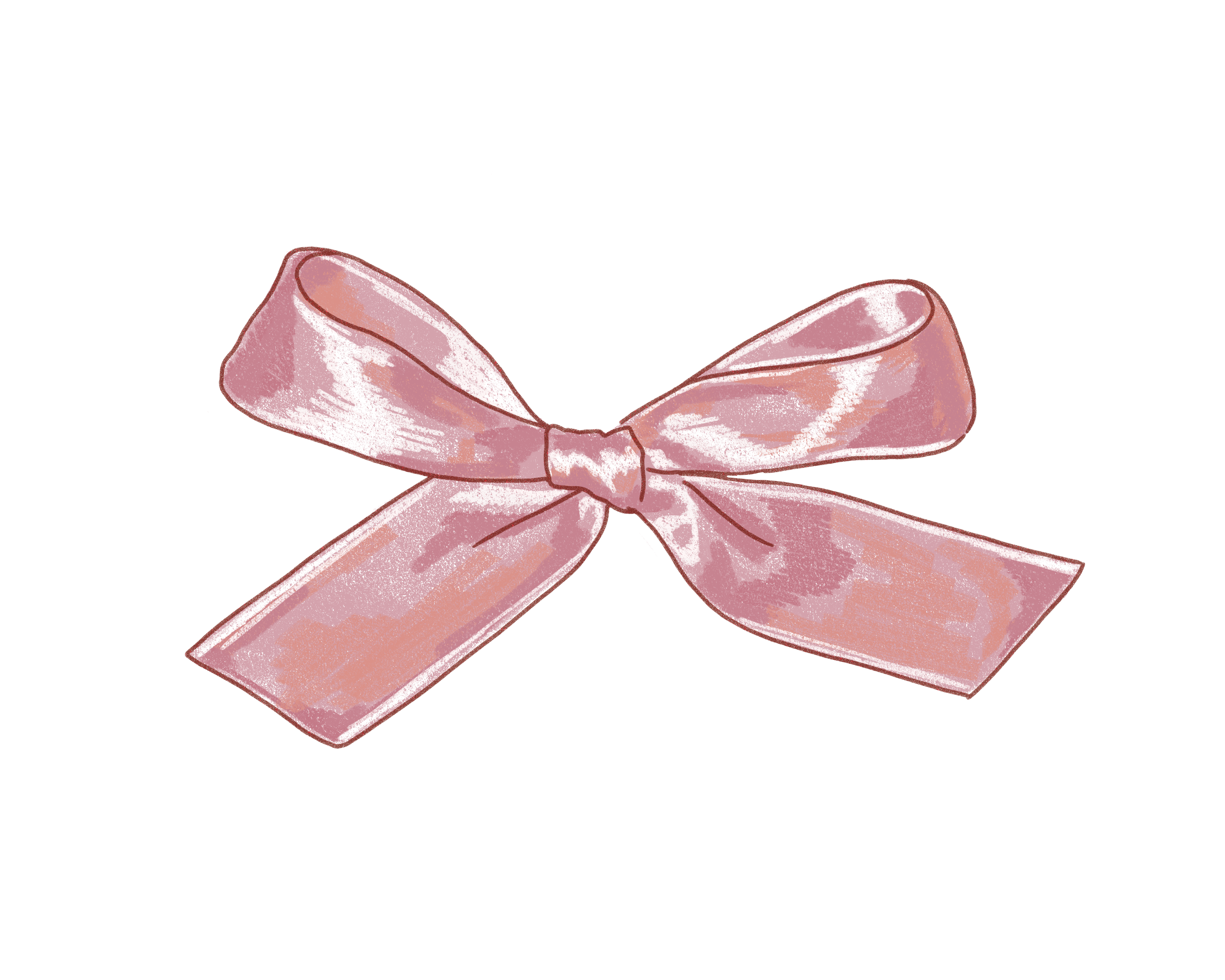Bow sticker