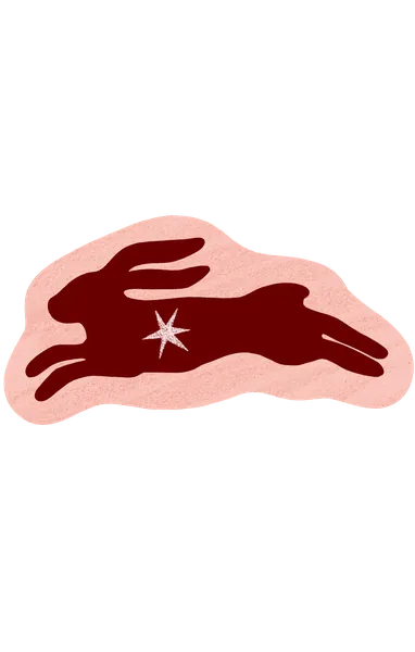 Star bunny Sticker