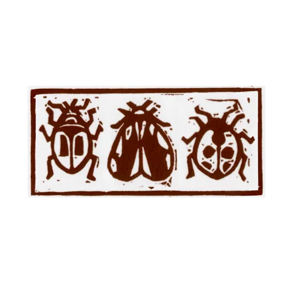 Lino Bugs Sticker